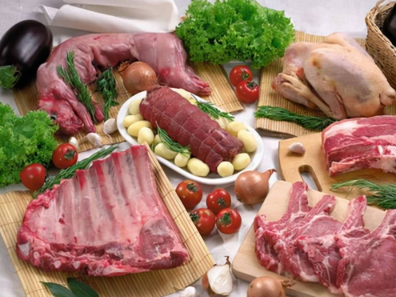 肉类硒元素含量高