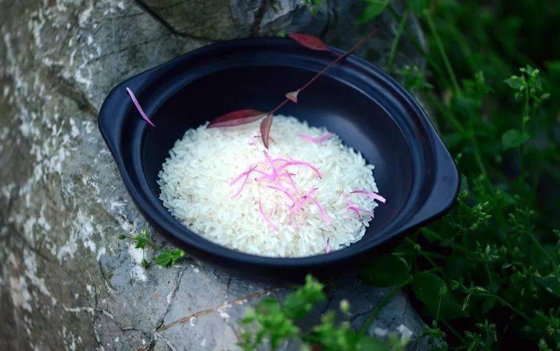 富硒大米白绿