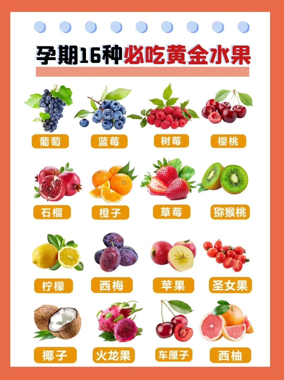 孕妇吃什么水果补铁