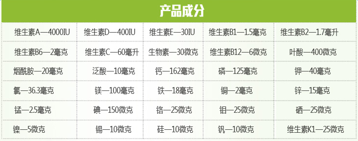 多维和锌硒宝