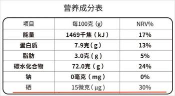 富硒面粉的好处