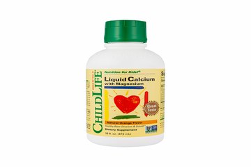childlife液体钙宝宝补钙补锌橙味