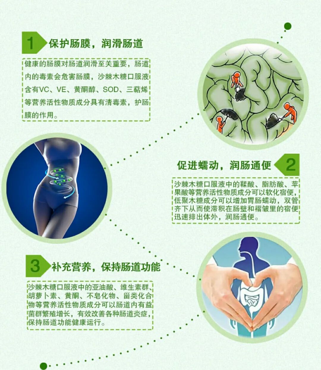 补硒沙棘后腹泻