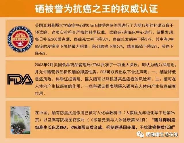 科学补硒的重要