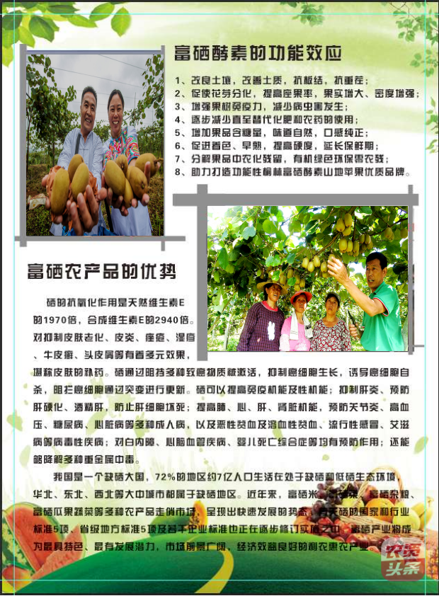 富硒水果的种植