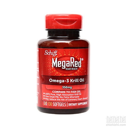 Schiff MegaRed欧米伽3深海磷虾油胶囊