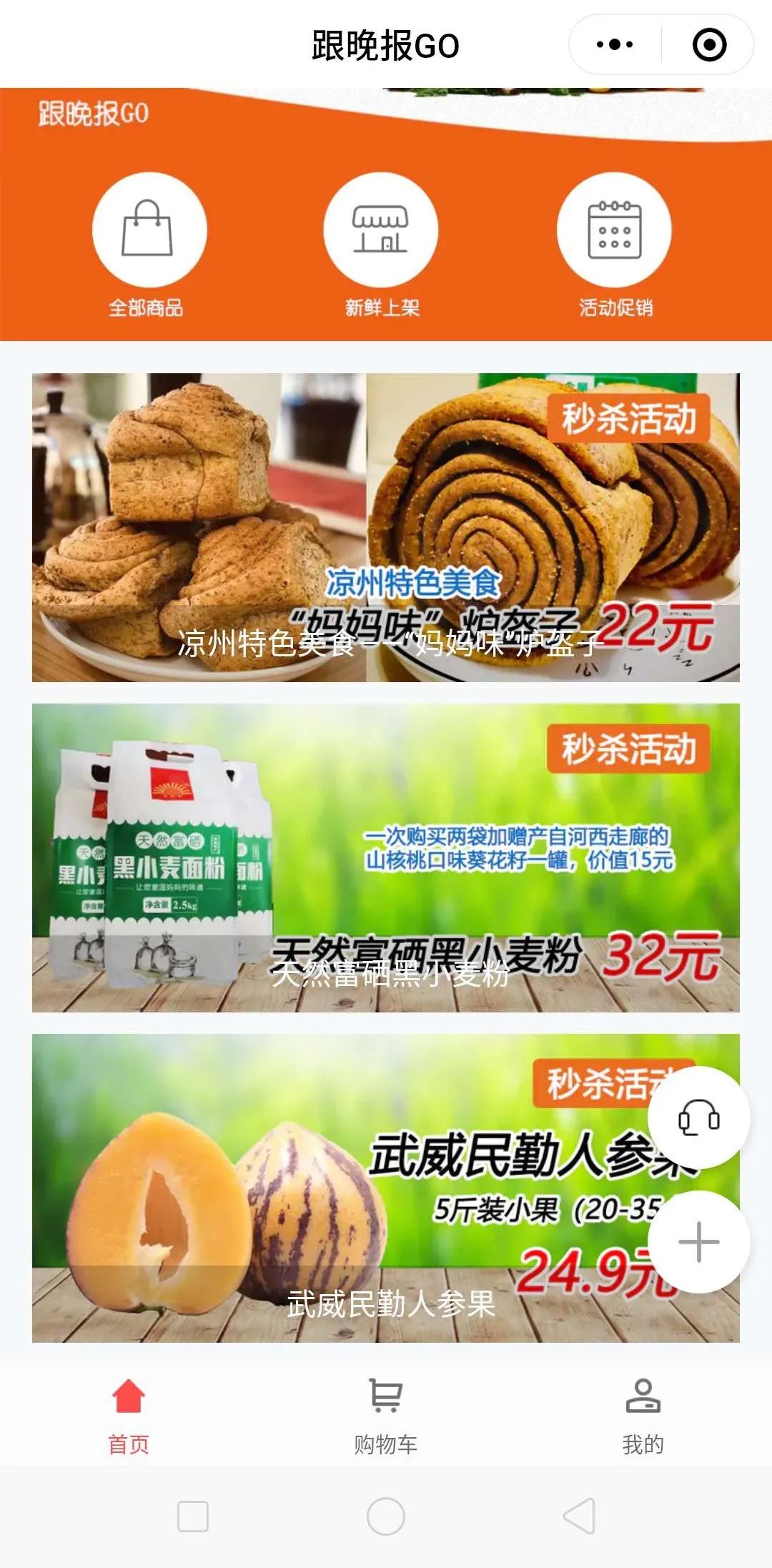 甘肃富硒小麦面粉