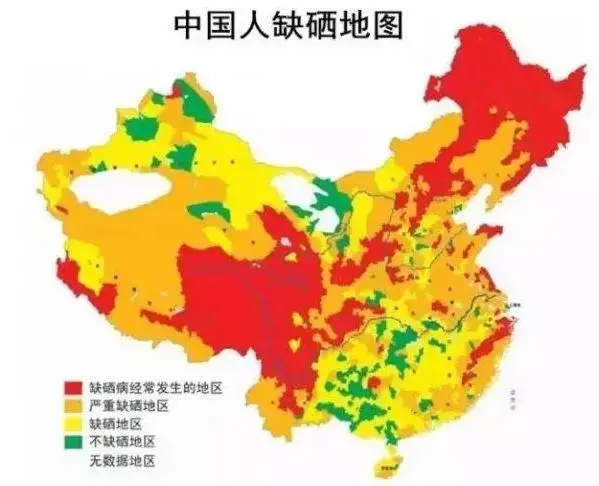 什么硒产品含量高