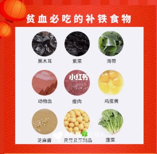 补铁补血食材大全-补铁补血食疗