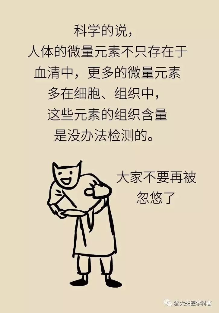 查微量元素有用吗