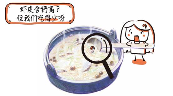 虾可以补钙吗