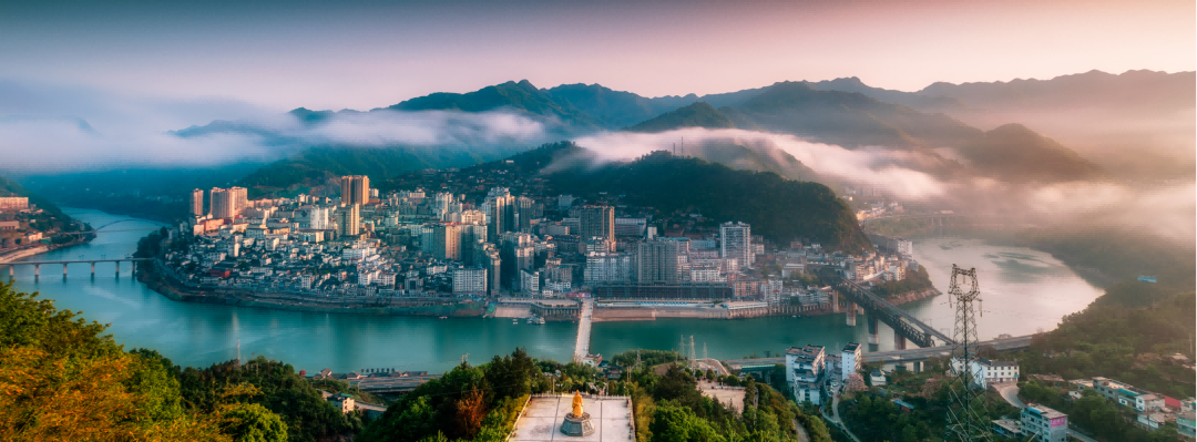 紫阳富硒茶田园乡村