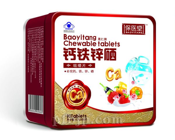 新稀宝锌硒咀嚼片6