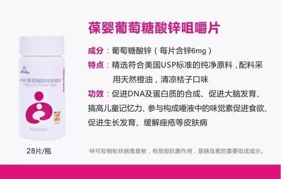 正二价的锌元素