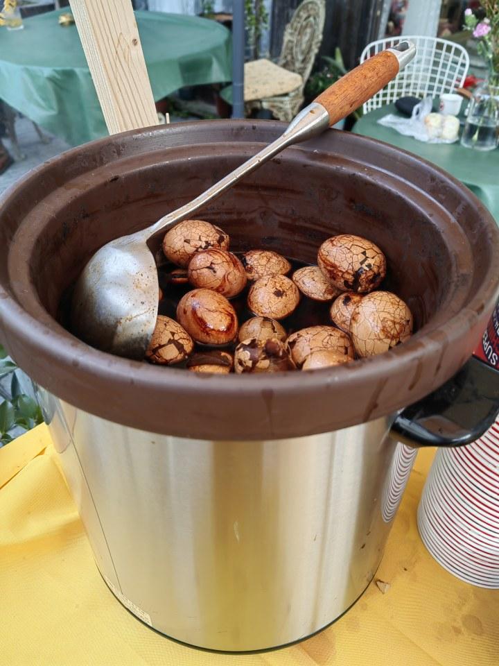 富硒茶可以煮茶叶蛋吗