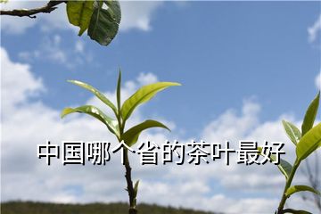 中国哪个省的茶叶最好