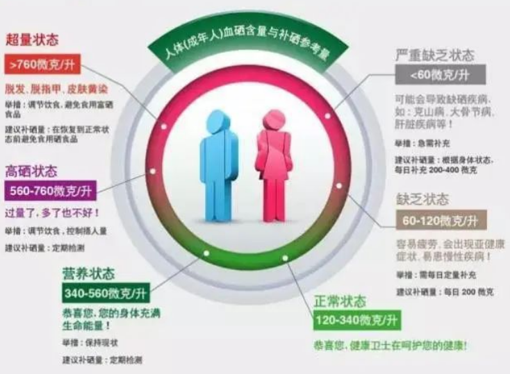 什么是科学补硒法的标准