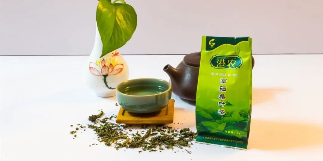 广西贵港港农桑叶茶富硒
