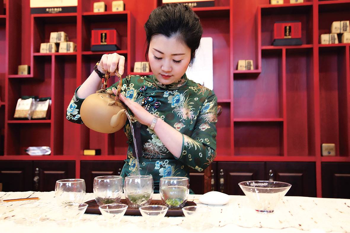 恩施的富硒茶是什么样子