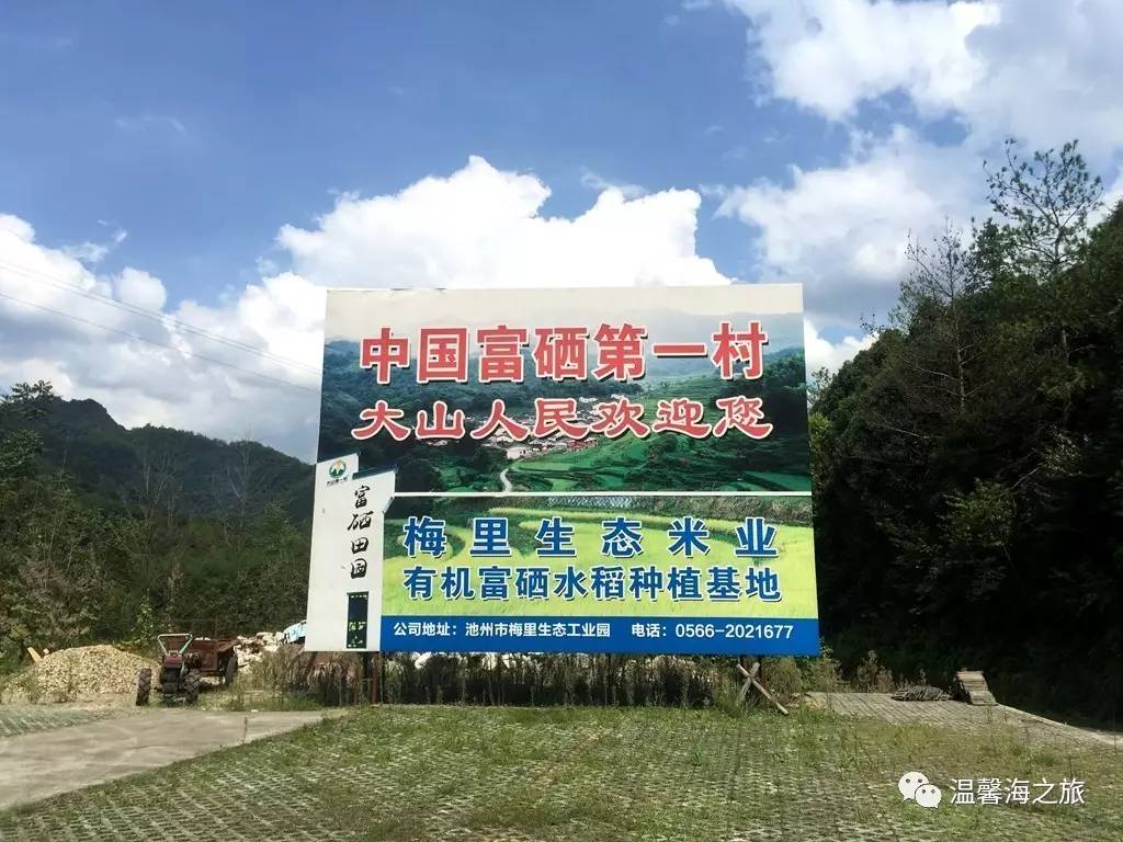 富硒第一村大山村