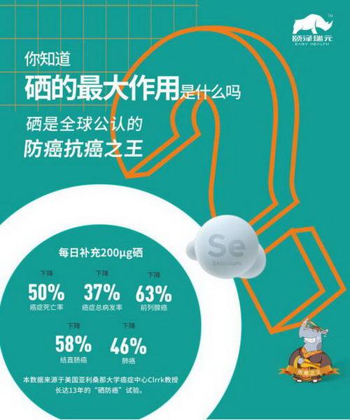 防癌抗老补硒
