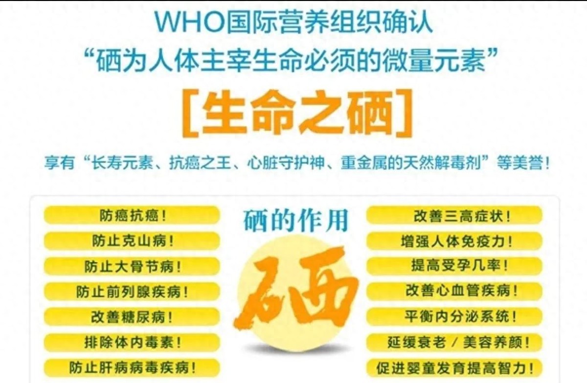 国内补硒产品