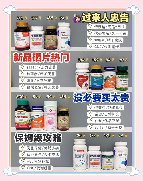 美国推荐补硒