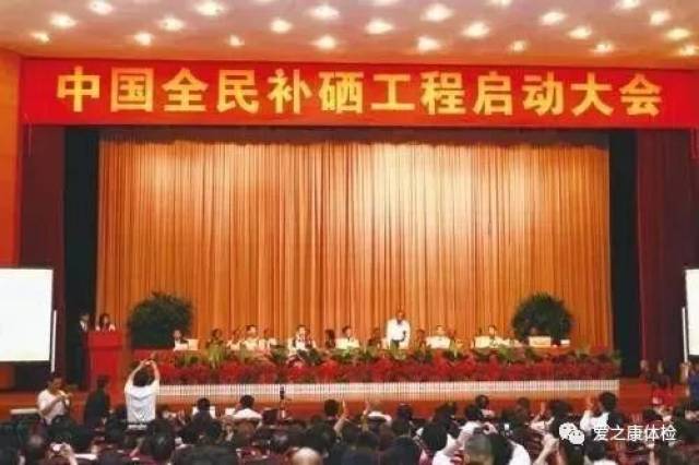 中央全民补硒