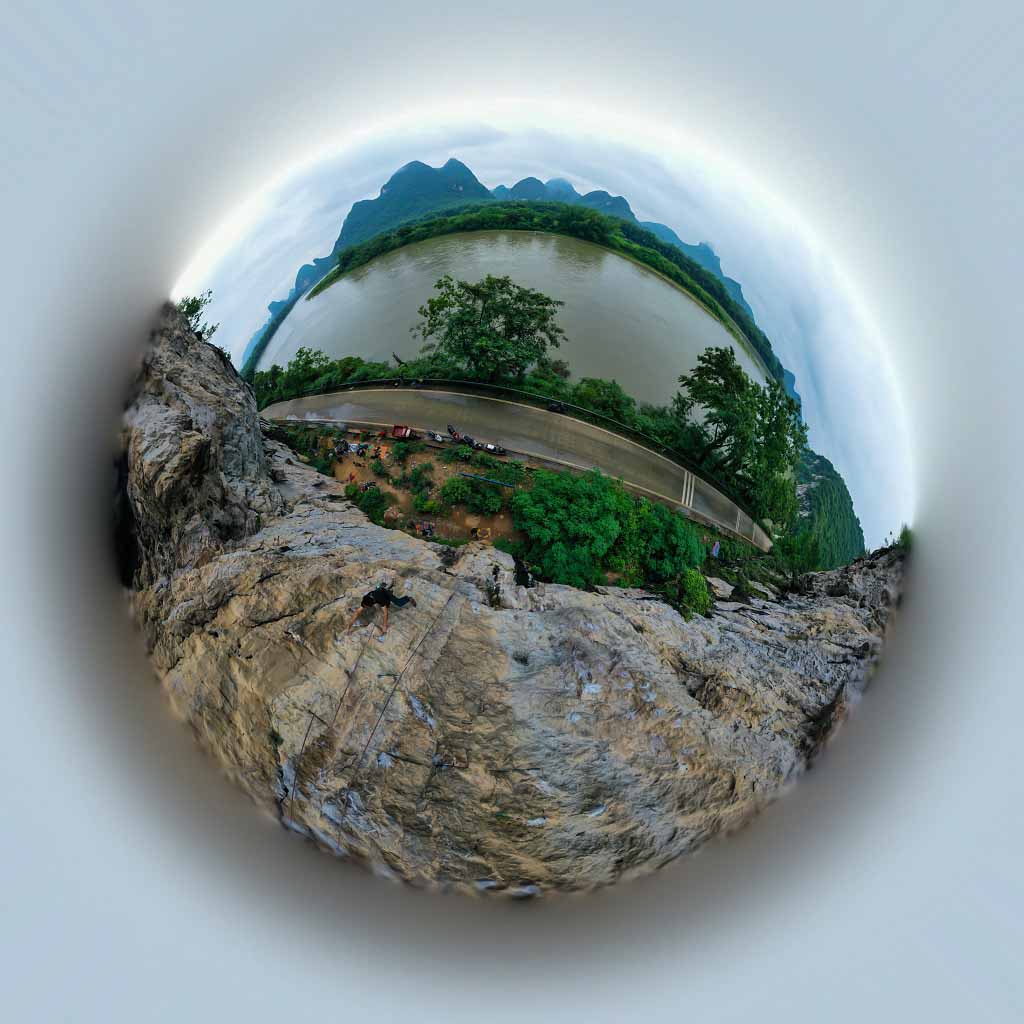 阳朔攀岩