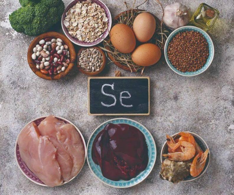补硒后的食品