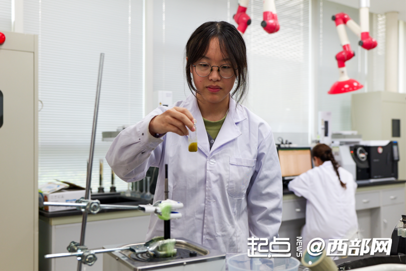 研究人员在实验室