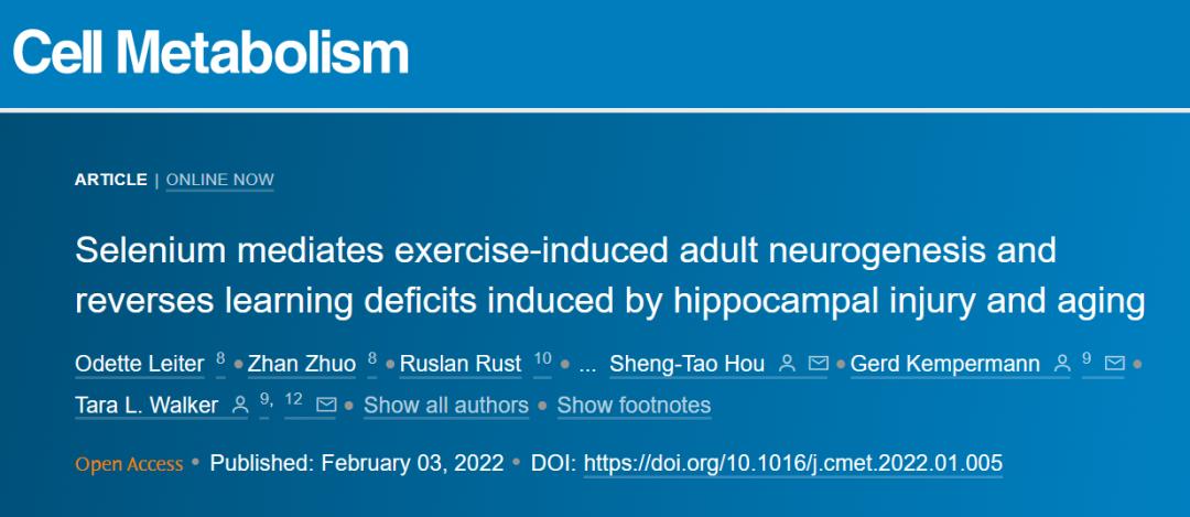 小脑萎缩补硒(硒元素与神经前体细胞增殖)-硒宝网